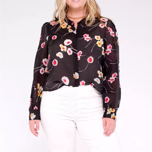 NWT Cabi Greenhouse Blouse - Picture 4 of 8